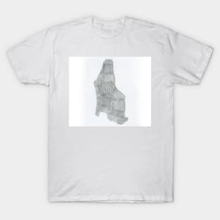 Graphite Seated Figure T-Shirt